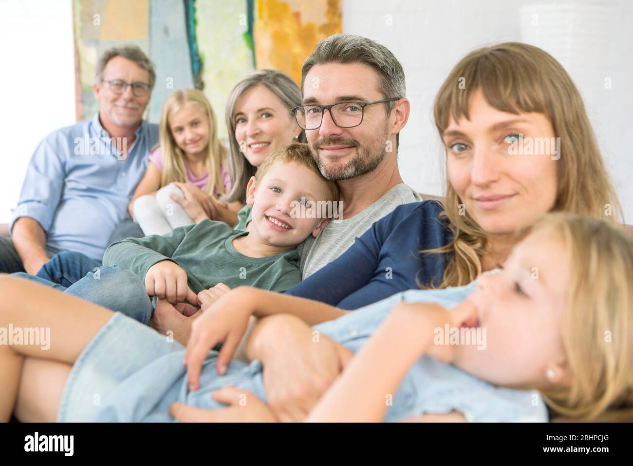 Generazioni Foto Stock