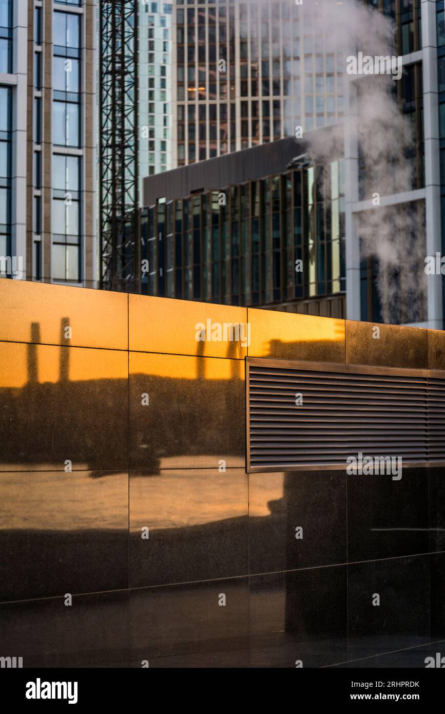 St George's Wharf, strutture residenziali di lusso, Vauxhall, Inghilterra, Londra, REGNO UNITO Foto Stock