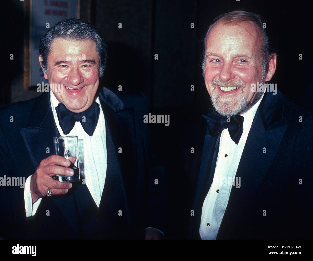 1985 Buddy Hackett Bob fosse John Barrett/PHOTOlink.net Foto Stock