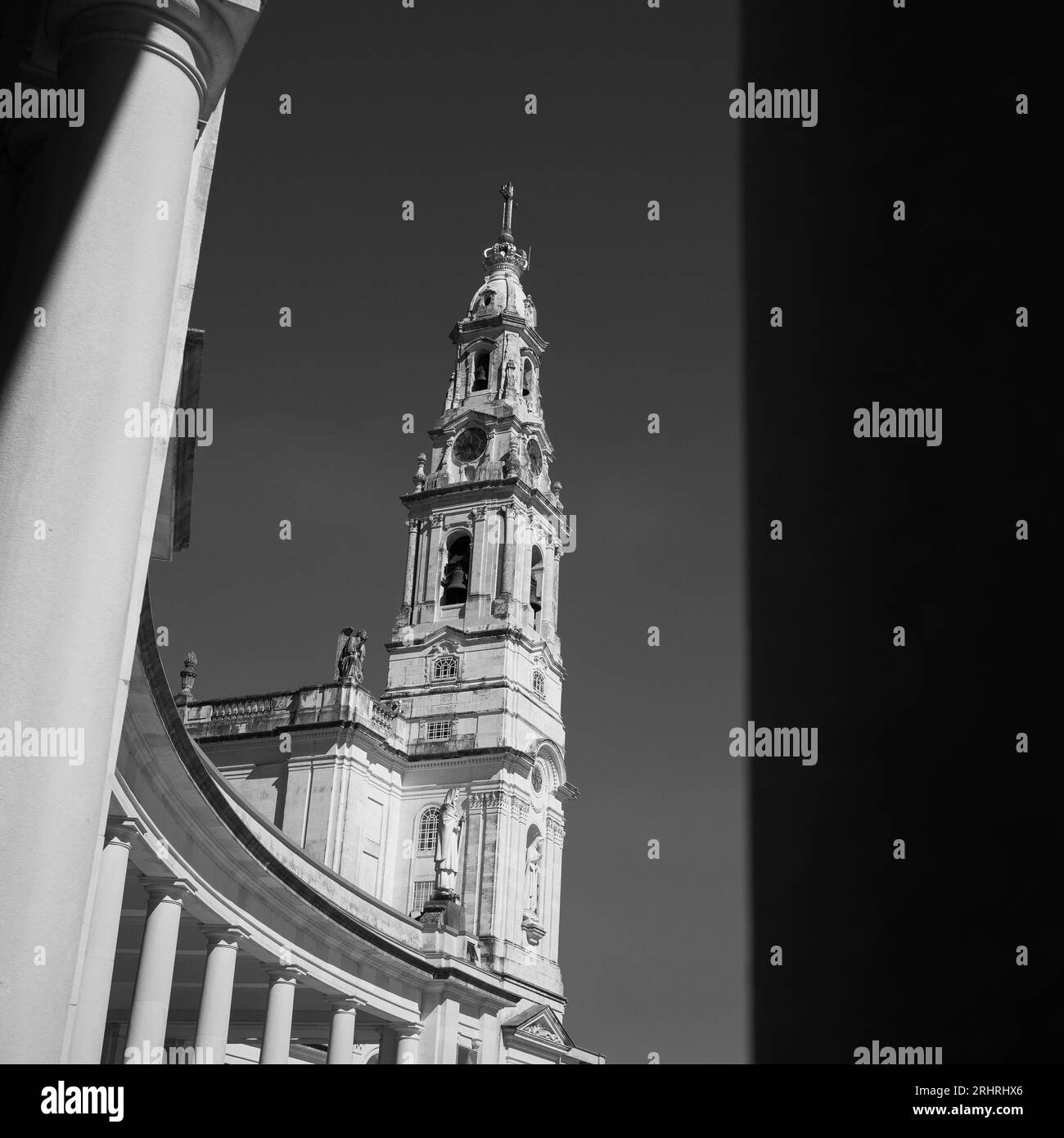 FATIMA LISBONA 2023/08/18, il Santuario della Madonna del Rosario di Fatima è uno dei più importanti santuari mariani. Nel 1917 il tre piccolo Foto Stock