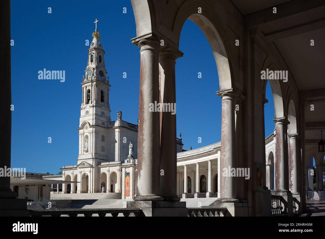FATIMA LISBONA 2023/08/18, il Santuario della Madonna del Rosario di Fatima è uno dei più