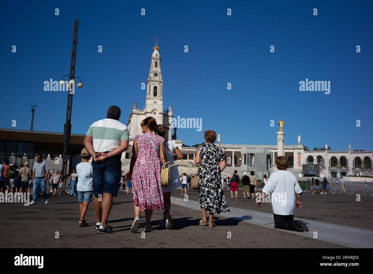 FATIMA LISBONA 2023/08/18, il Santuario della Madonna del Rosario di Fatima è uno dei più
