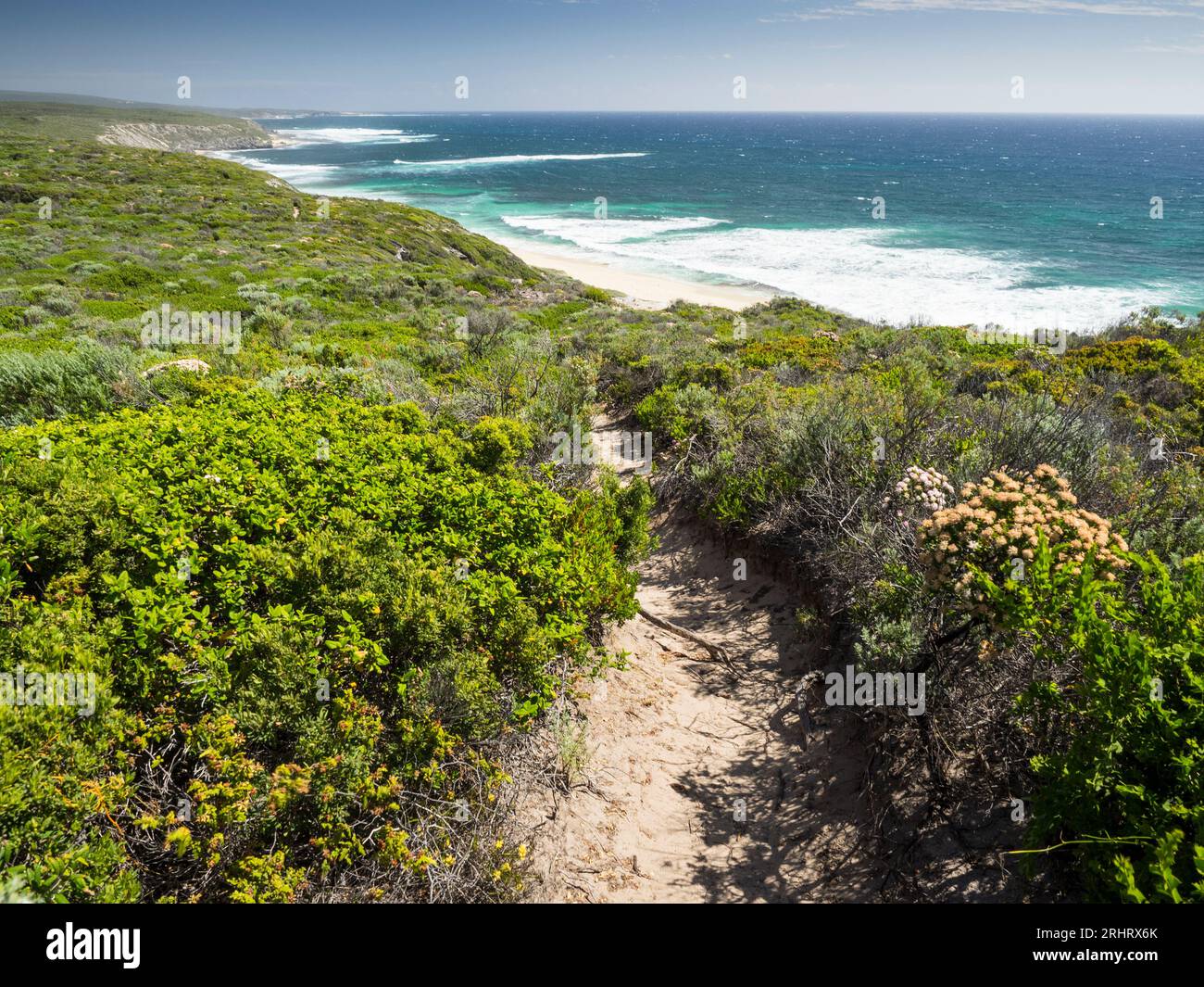 Da Capo a Capo, vicino alle scogliere di Wilyabrup, al Leeuwin-Naturaliste National Park, Australia Occidentale Foto Stock