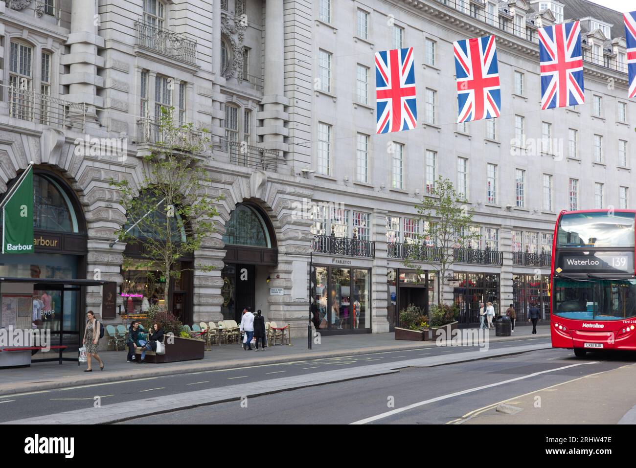 Piccadilly Circus Londra Foto Stock