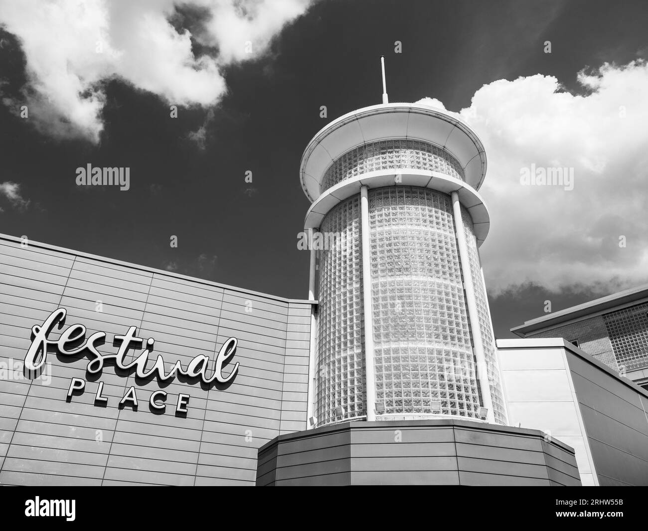 Festival Place Shopping Centre, Basingstoke, Hampshire, Inghilterra, Regno Unito, GB. Foto Stock