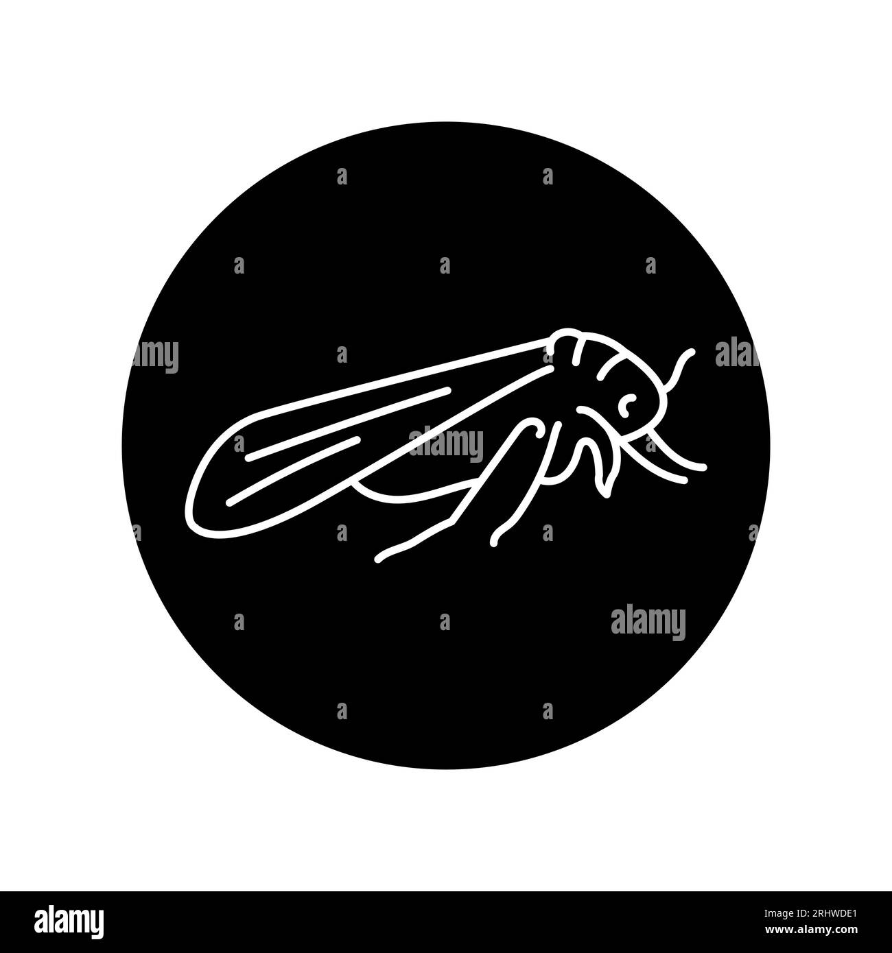 Icona della linea nera bianca. Pittogramma per pagina web, app mobile, promo. Illustrazione Vettoriale