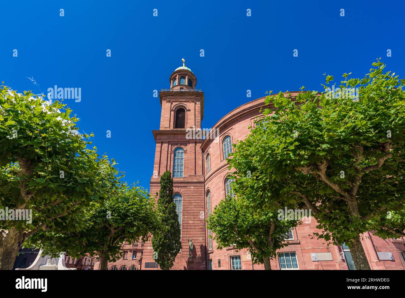 Francoforte sul meno, Germania. 6 luglio 2023. Vista esterna della chiesa Paulskirche di San Paolo Foto Stock