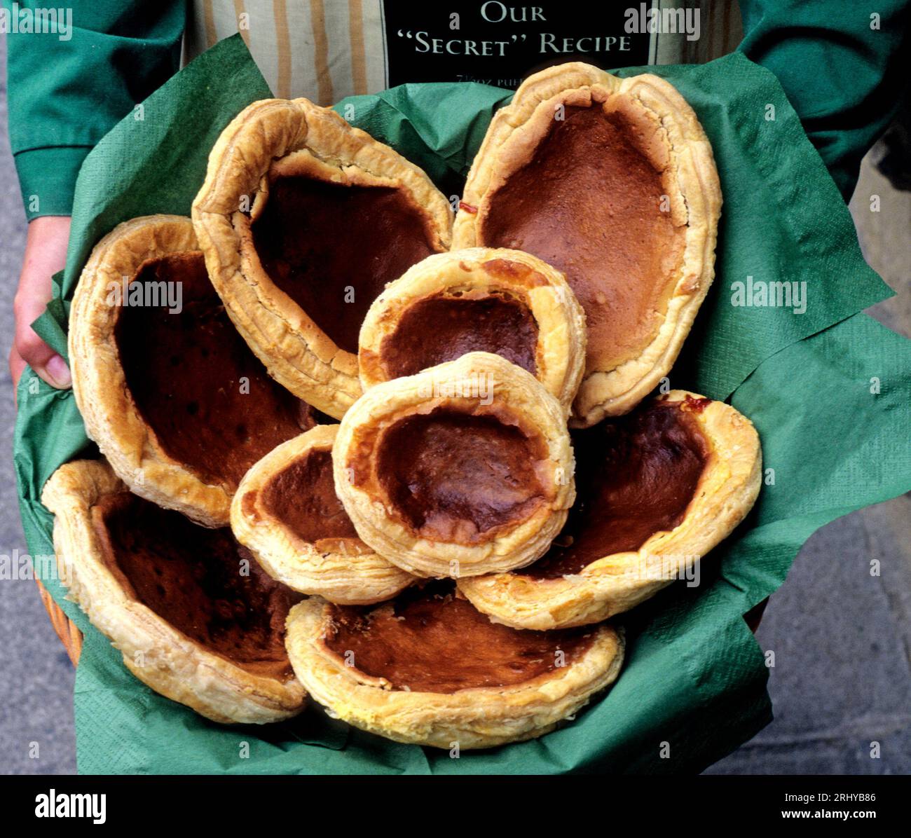 Bakewell Puddings, Bakewell, Derbyshire Foto Stock