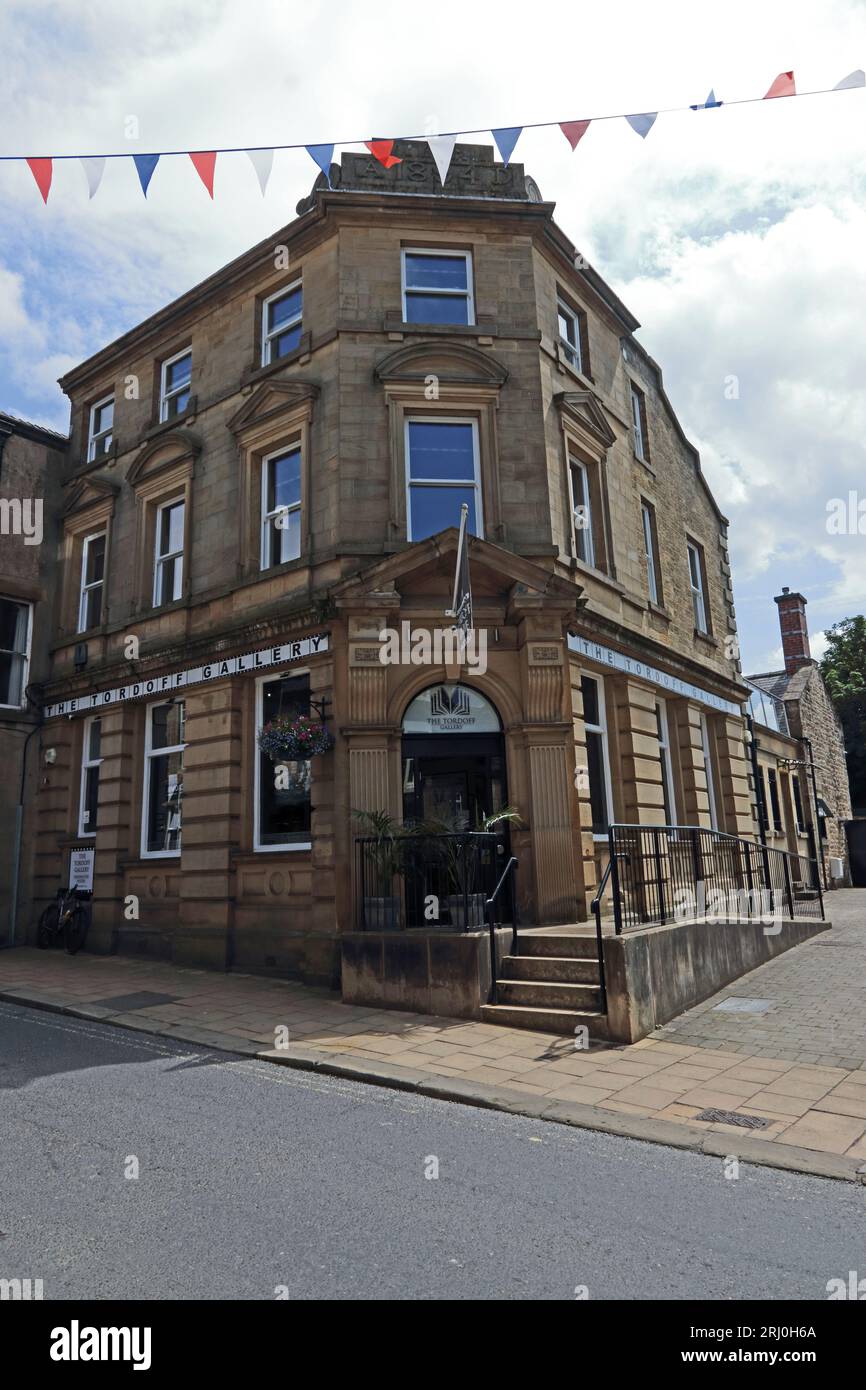 L'edificio della Tordoff Gallery, Pateley Bridge Foto Stock