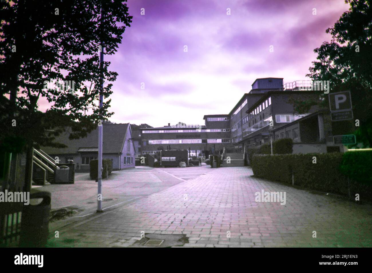Gothenburg in Ultraviolet Foto Stock