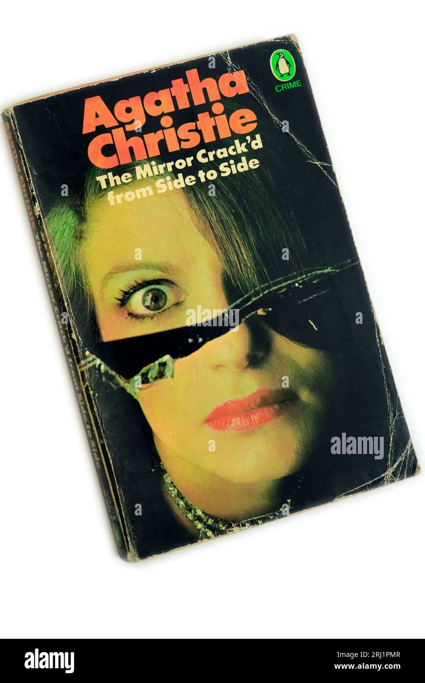 Penguin Crime Series - The Mirror Crack'd From Side to Side - di Agatha Christie. Copertina del libro cartaceo. Foto Stock