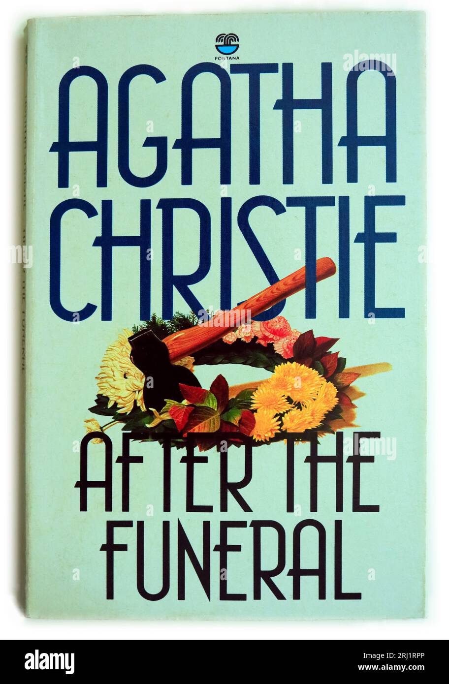 Dopo il funerale. Copertina del libro. Agatha Christie. Foto Stock