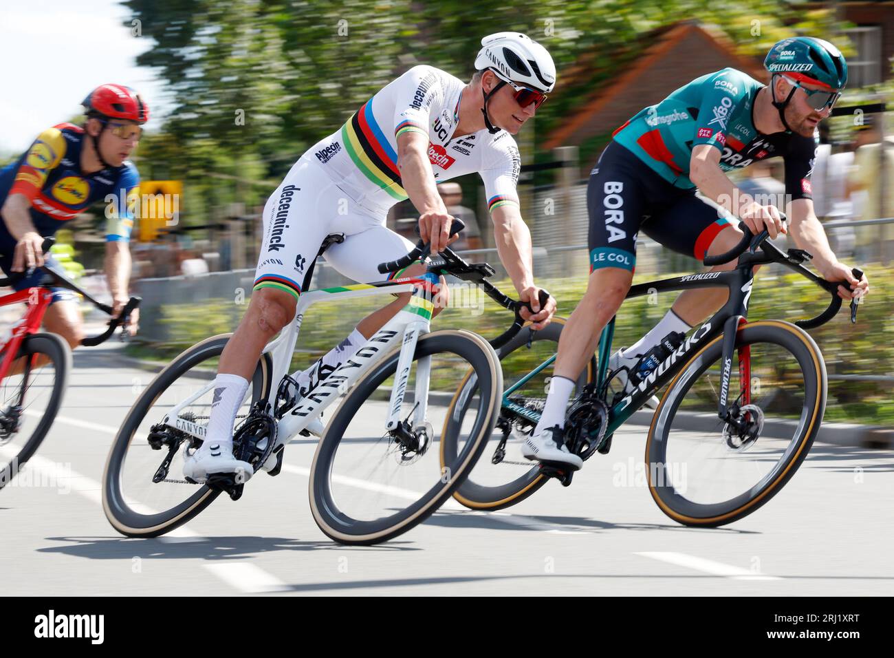 ETTEN LEUR campione del mondo Mathieu van der Poel durante il