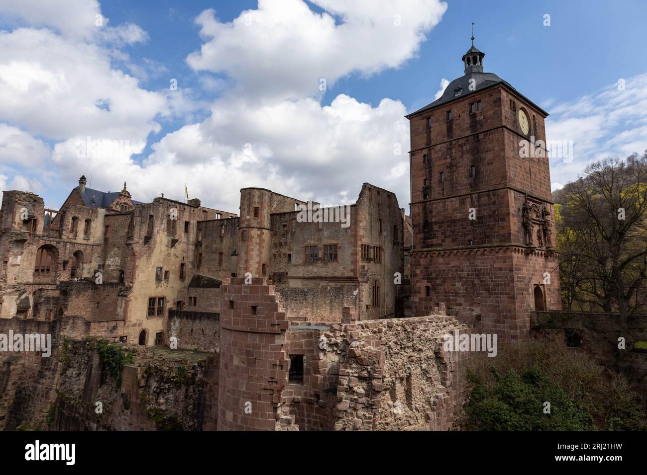 Palazzo di Heidelberg Foto Stock