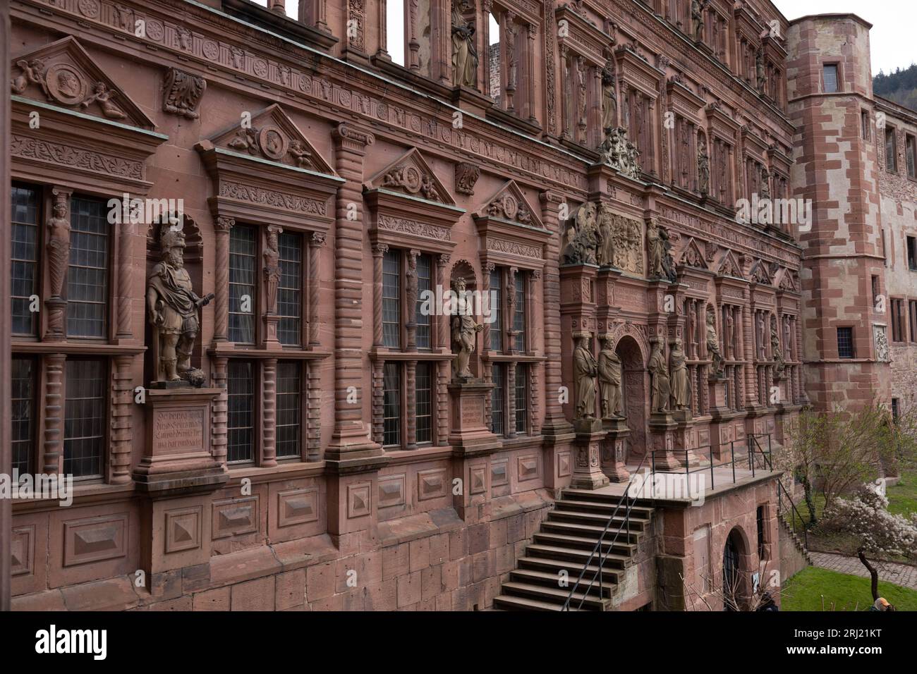 Palazzo di Heidelberg Foto Stock