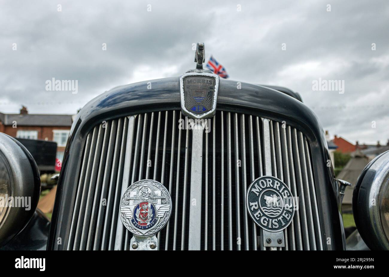 Morris 12. Lytham 1940's Weekend 2023. Foto Stock
