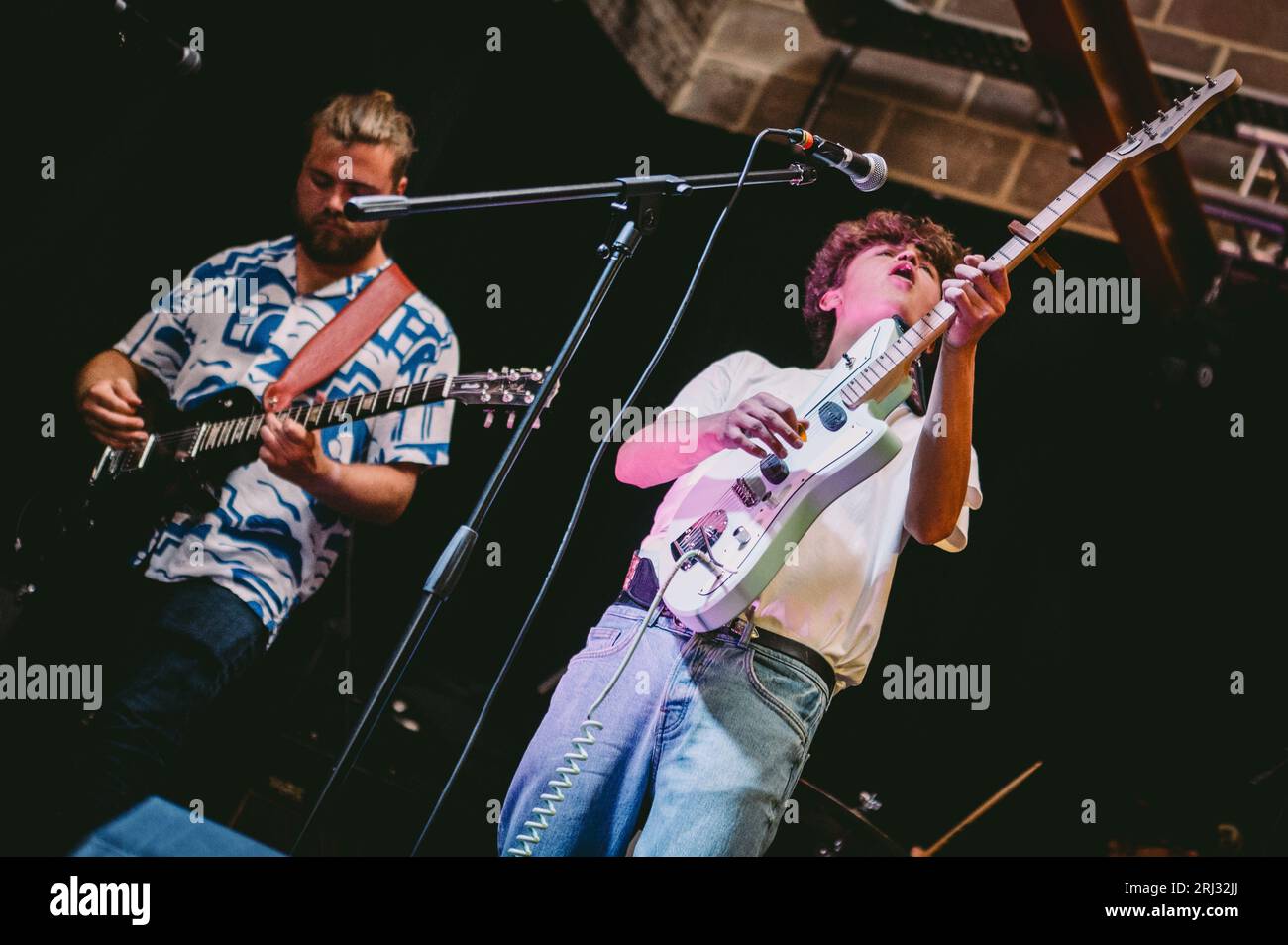 Sunderland, Regno Unito. 20 agosto 2023. Tom A. Smith si esibisce alla Pop Recs Ltd. Crediti: Thomas Jackson/Alamy Live News Foto Stock