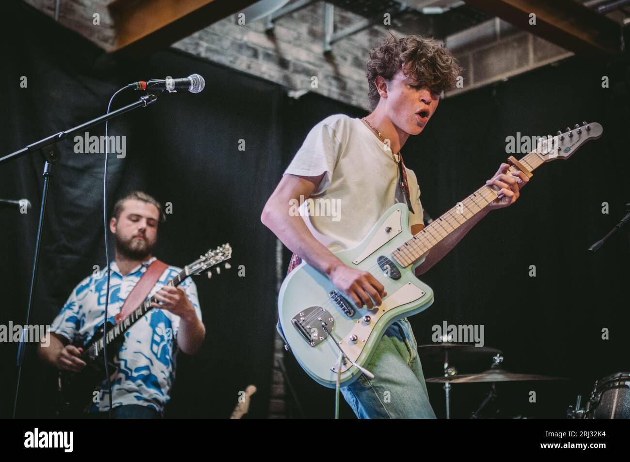 Sunderland, Regno Unito. 20 agosto 2023. Tom A. Smith si esibisce alla Pop Recs Ltd. Crediti: Thomas Jackson/Alamy Live News Foto Stock