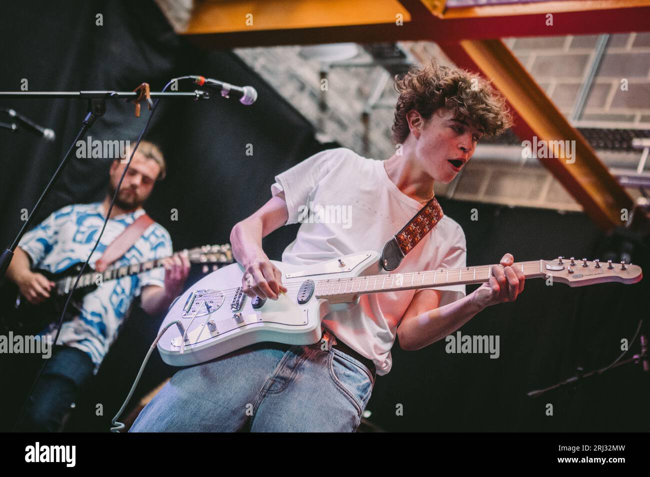 Sunderland, Regno Unito. 20 agosto 2023. Tom A. Smith si esibisce alla Pop Recs Ltd. Crediti: Thomas Jackson/Alamy Live News Foto Stock