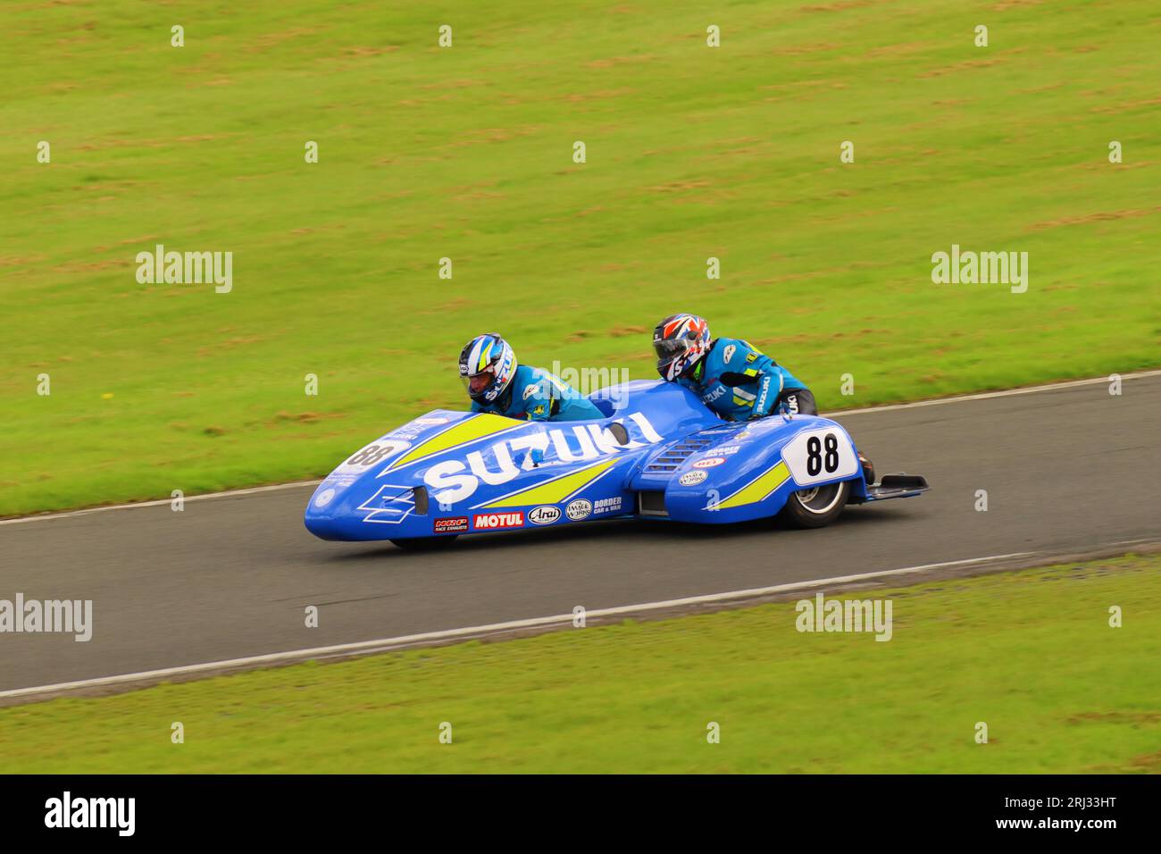 Darlington e District Motor Club al Cadwell Park Foto Stock