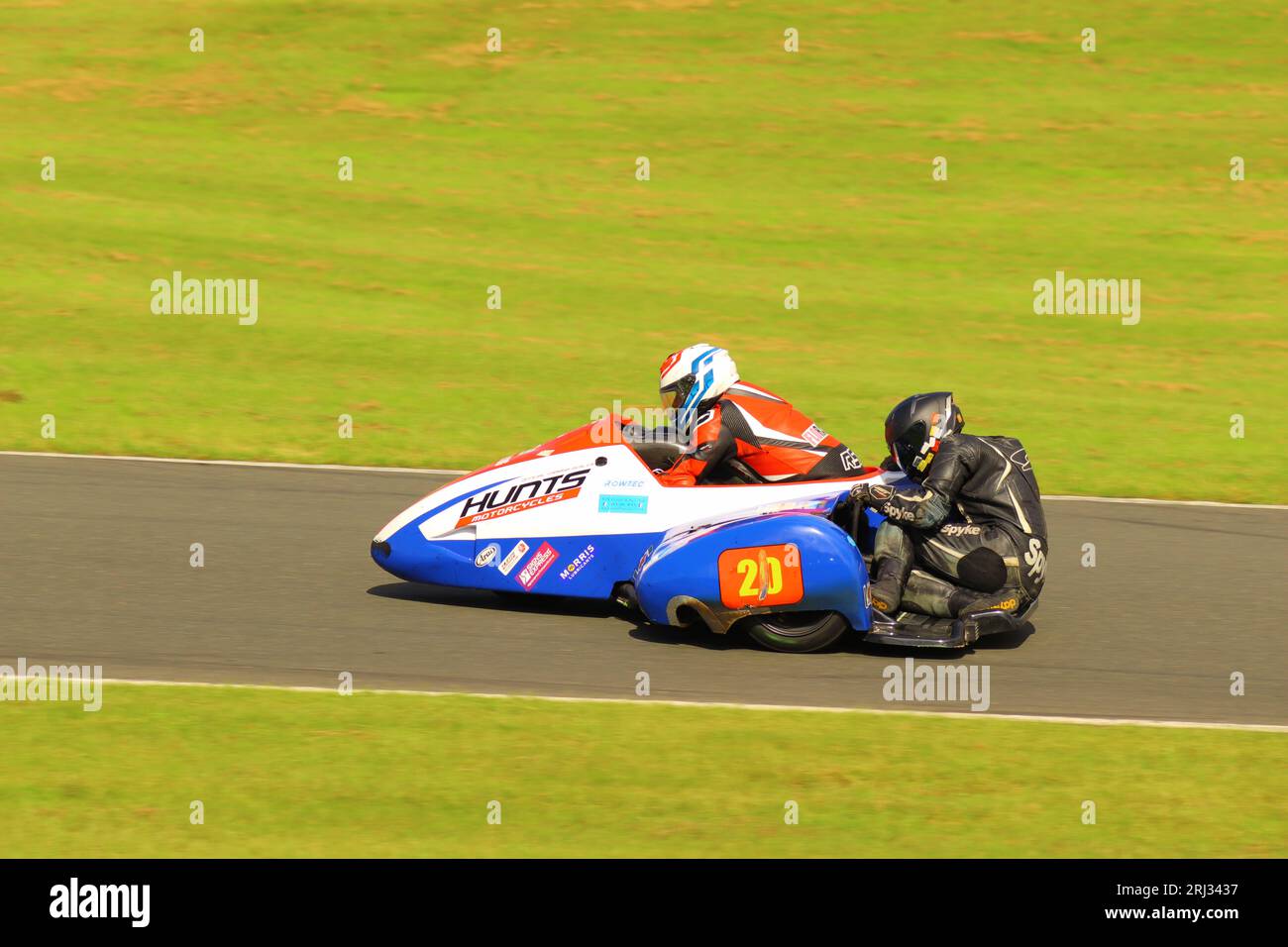 Darlington e District Motor Club al Cadwell Park Foto Stock