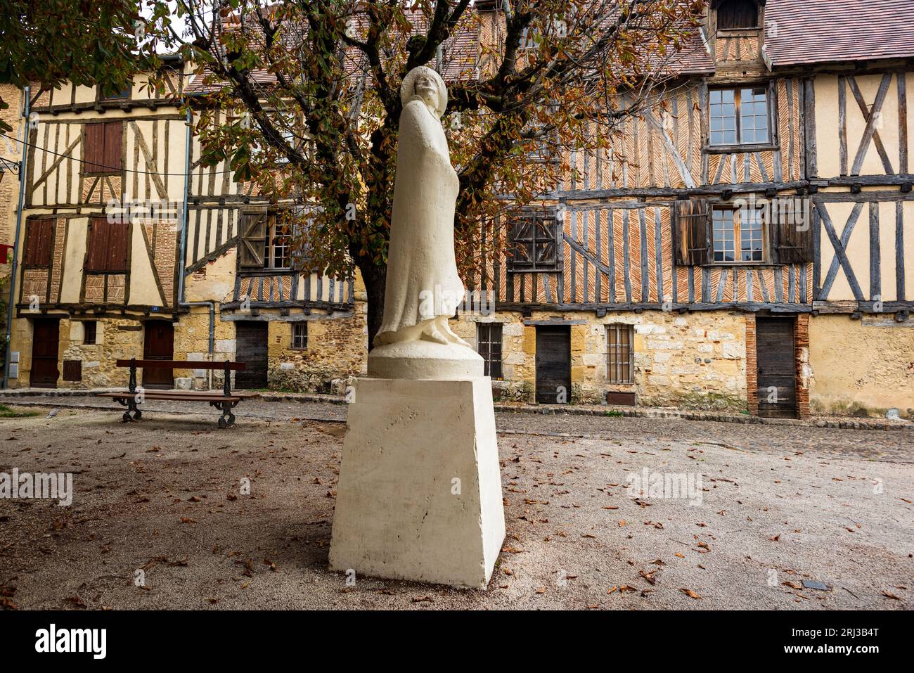 Statua di "Cyrano de Bergerac Foto Stock