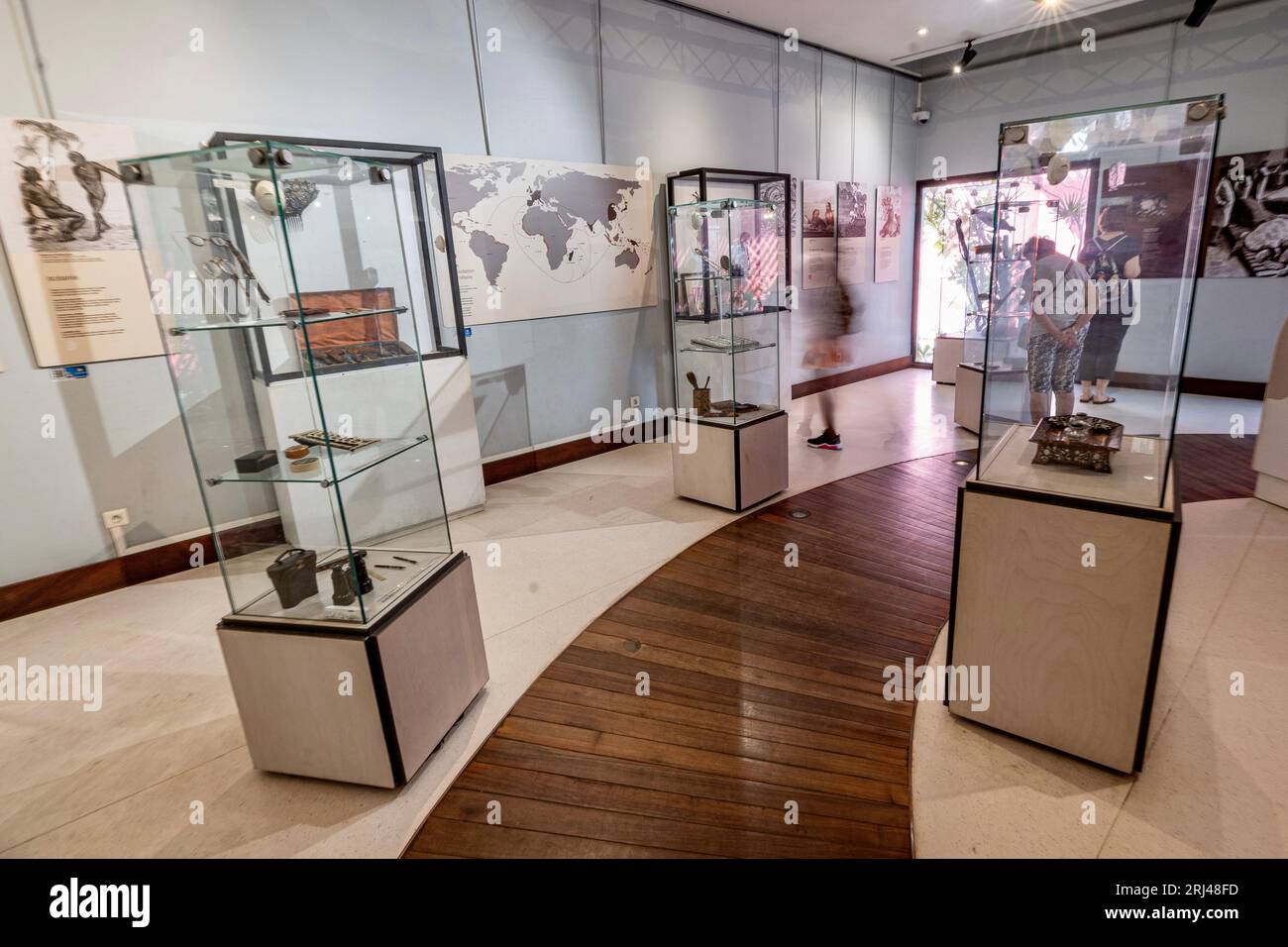 Kélonia, centro di cura delle tartarughe marine sull'isola di Réunion, dedicato alla riabilitazione, alla conservazione e all'educazione sulla protezione della vita marina. Foto Stock