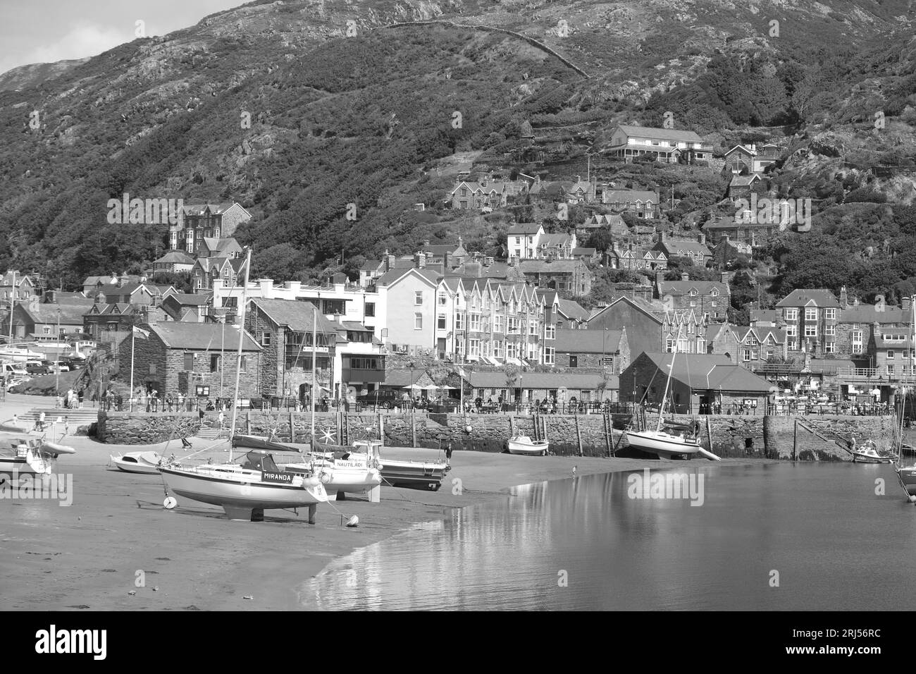 Blaenau Ffestiniog, il Galles del Nord Foto Stock