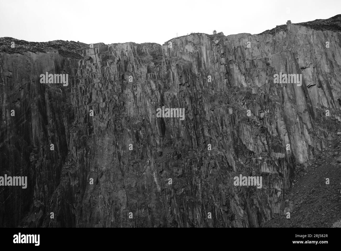 Cava di Dinorwig Foto Stock