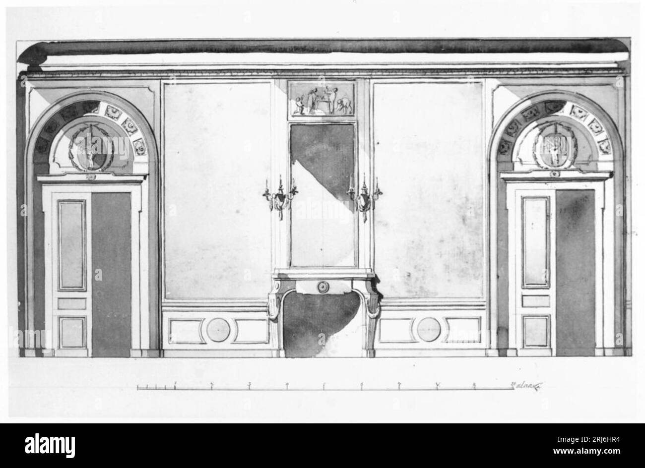 Alternativt förslag till föregående di Jean Eric Rehn Foto Stock