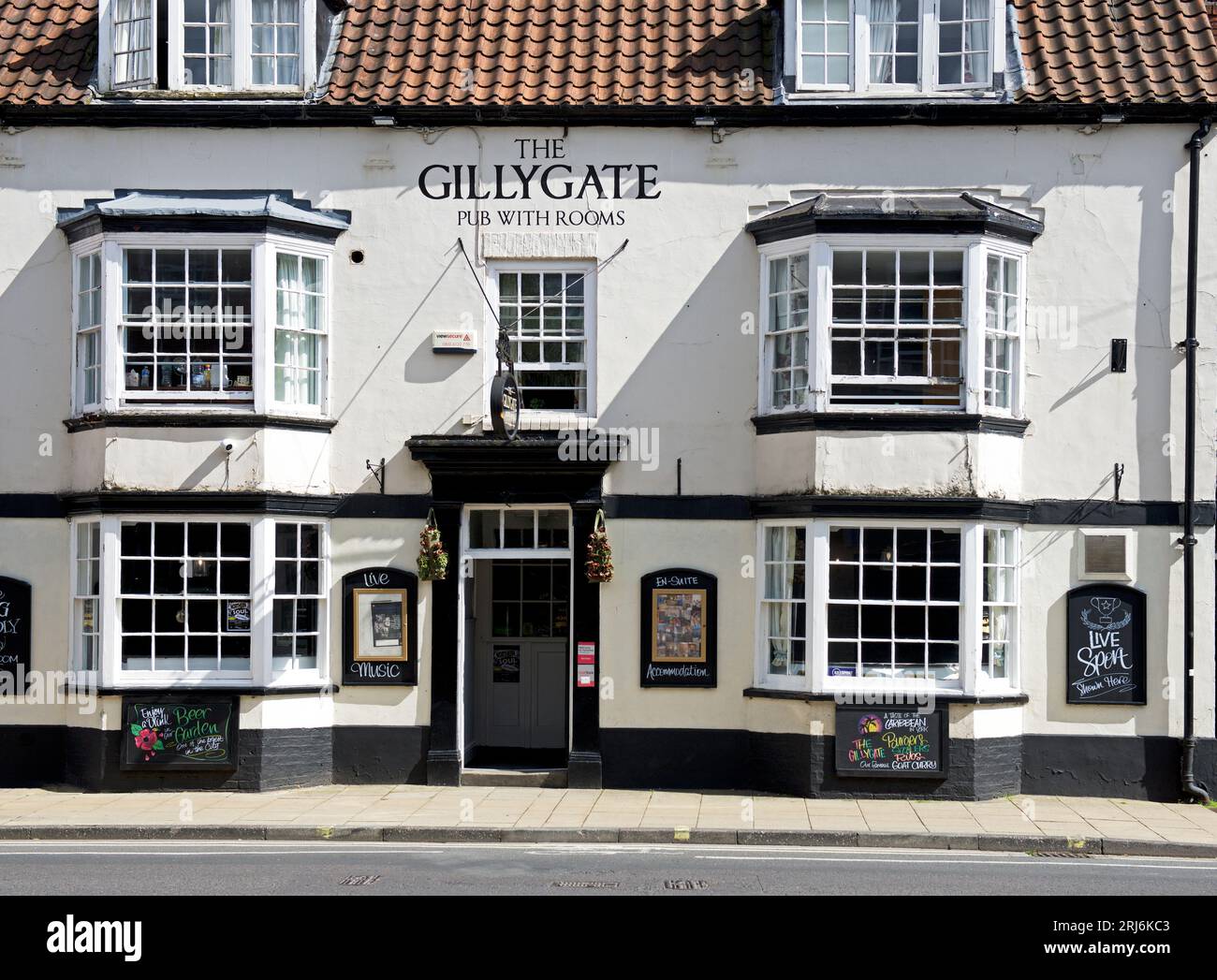 Pub Gillygate su Gillygate, York, North Yorkshire, Inghilterra Regno Unito Foto Stock