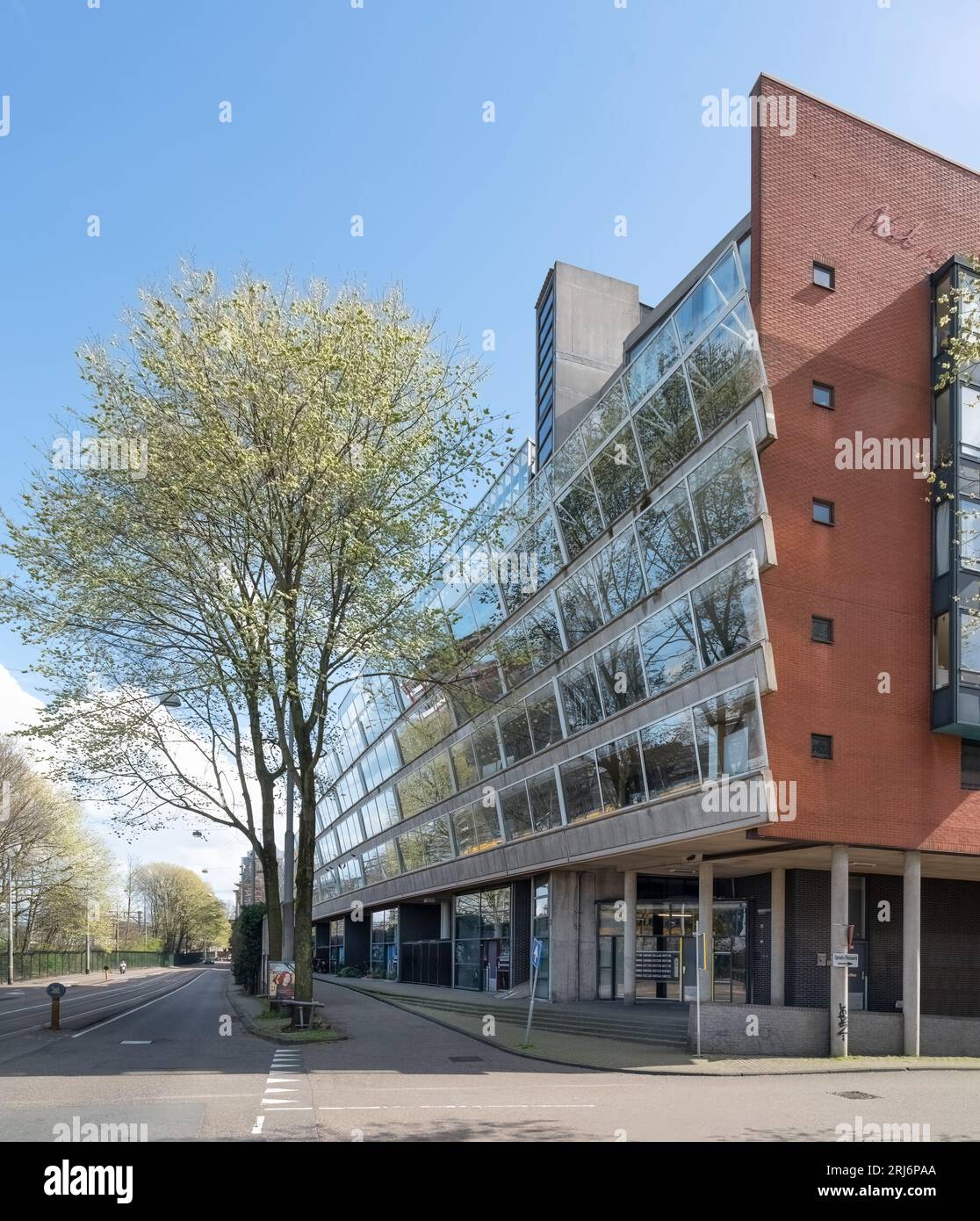 Amsterdam, Paesi Bassi - De Droogbak Housing di Rudy Uytenhaak Foto Stock