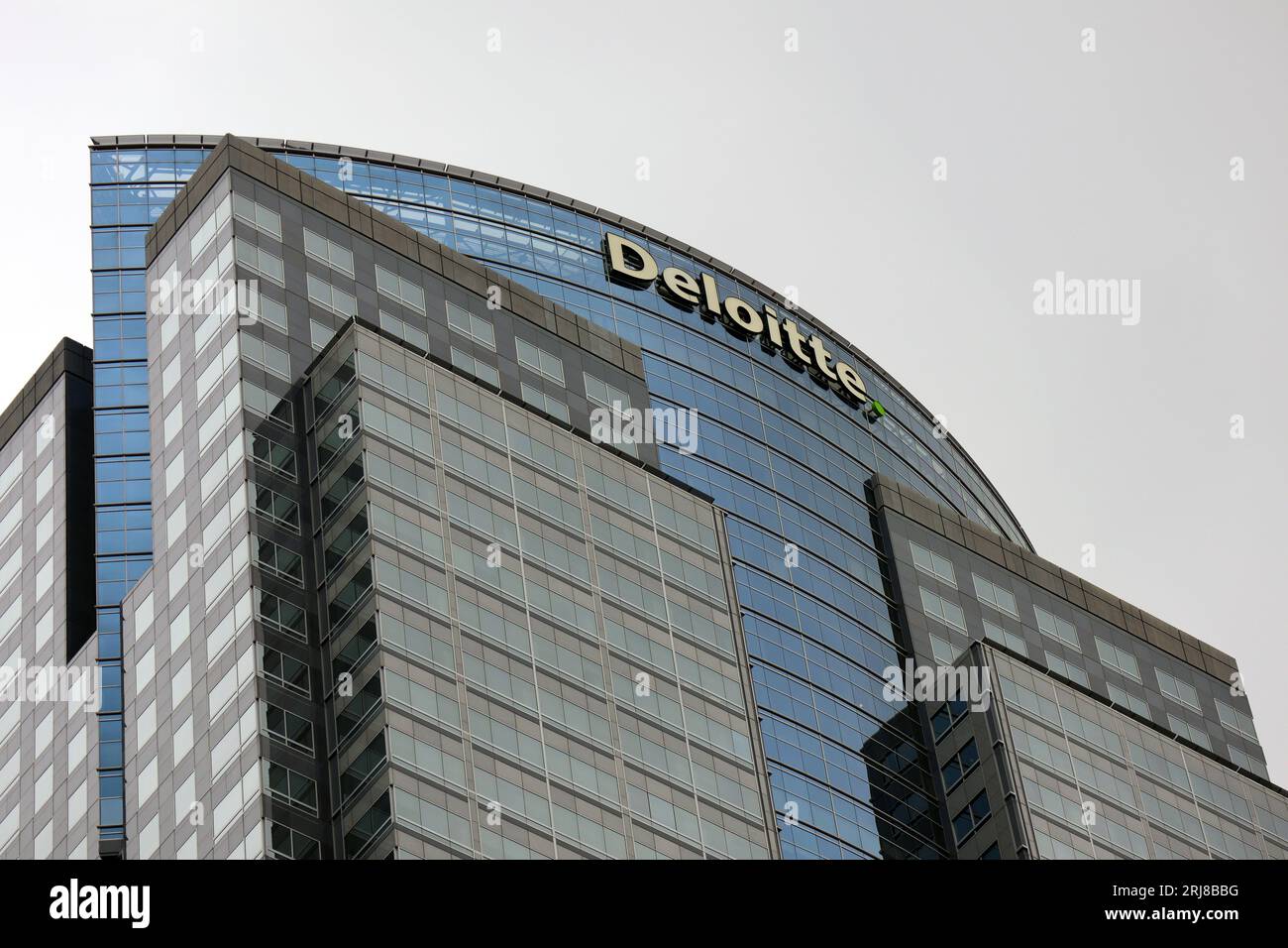 Deloitte Touche Tohmatsu Limited, rete multinazionale di servizi professionali Foto Stock