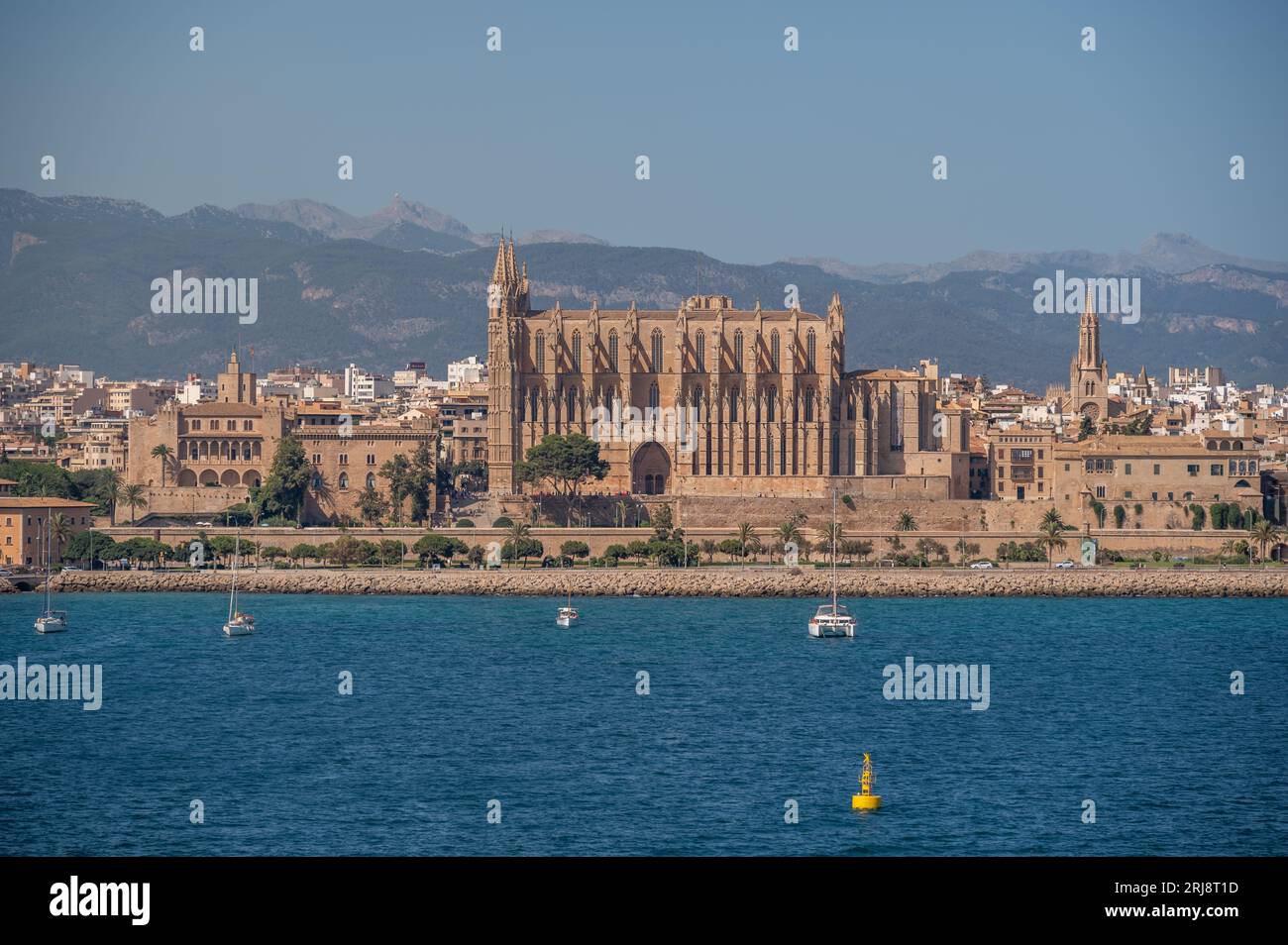 Vista dello skyline della città vecchia di Palam. Foto Stock