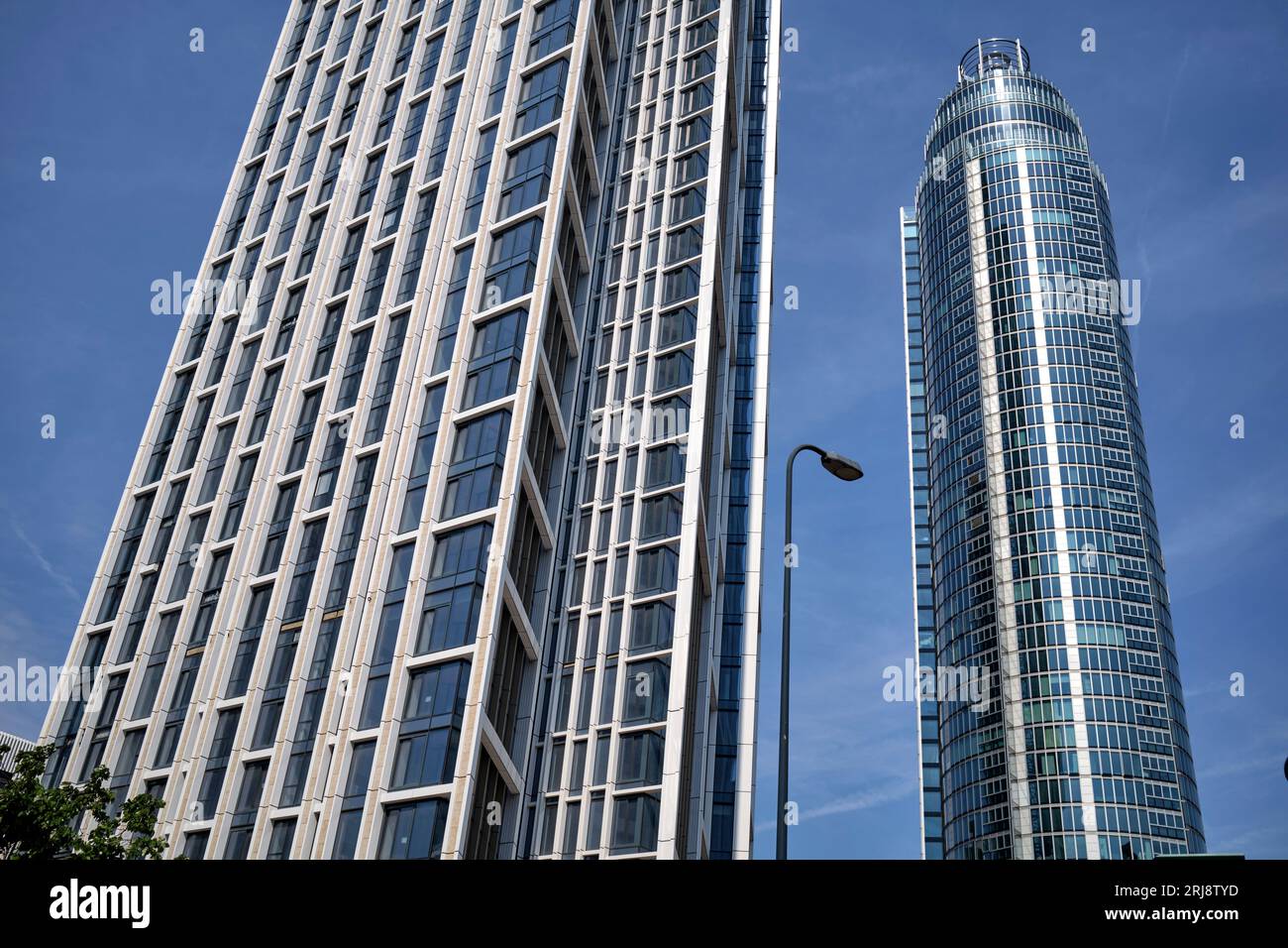Architettura moderna a Vauxhall Londra Inghilterra Regno Unito Foto Stock