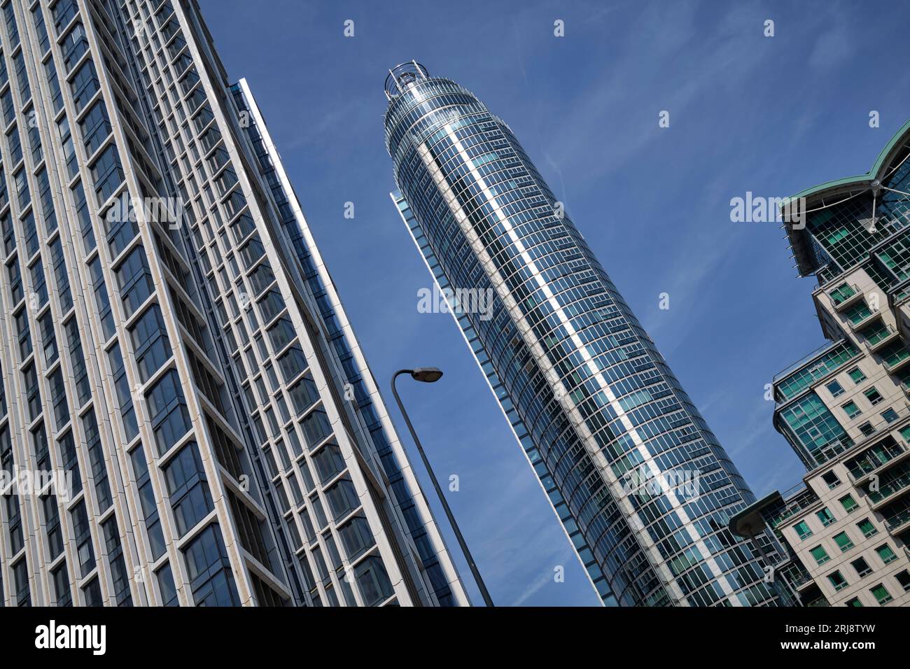 Architettura moderna a Vauxhall Londra Inghilterra Regno Unito Foto Stock