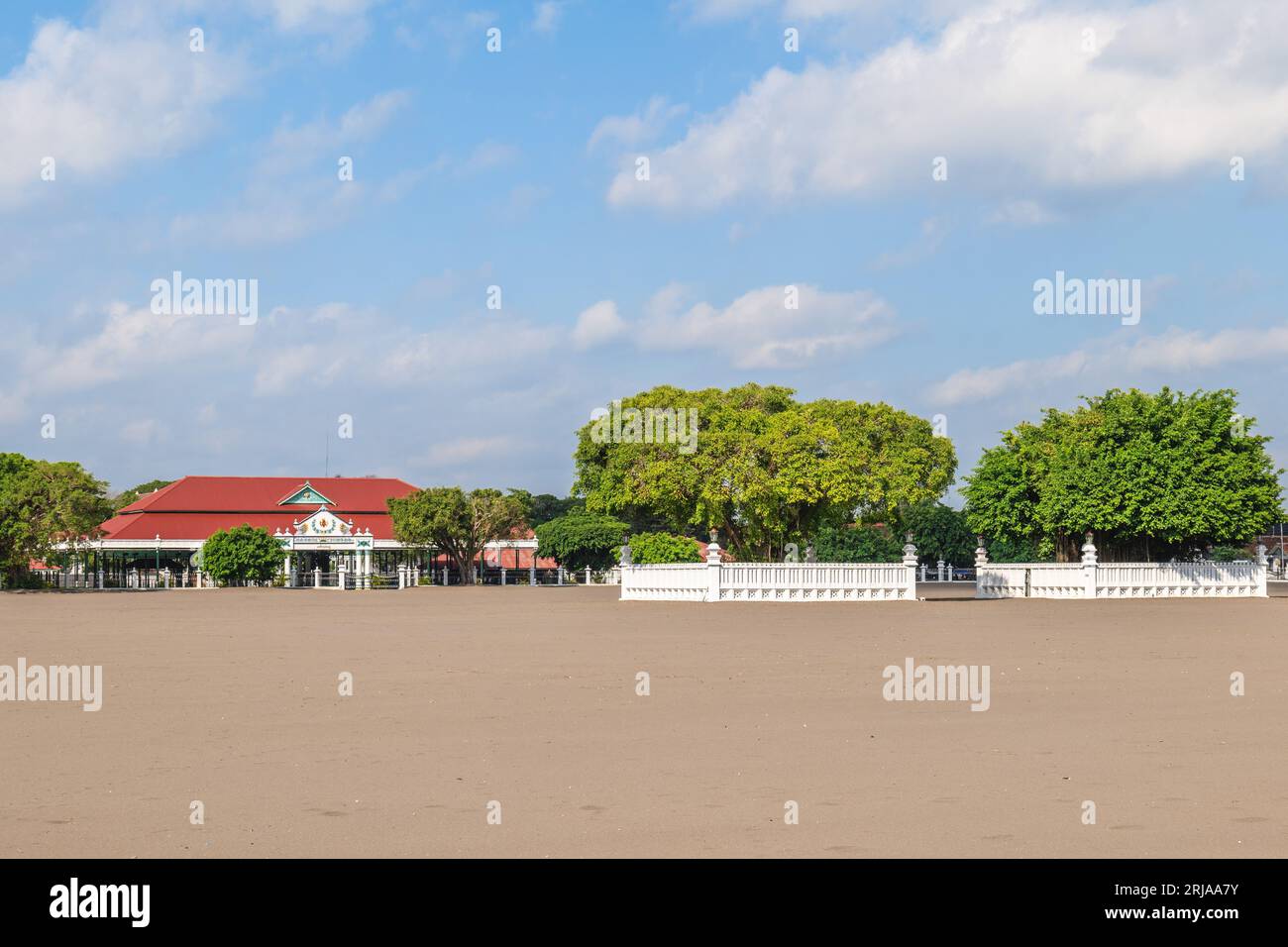 Palazzo reale di Yogyakarta nella città di Yogyakarta, regione speciale di Yogyakarta, Indonesia Foto Stock