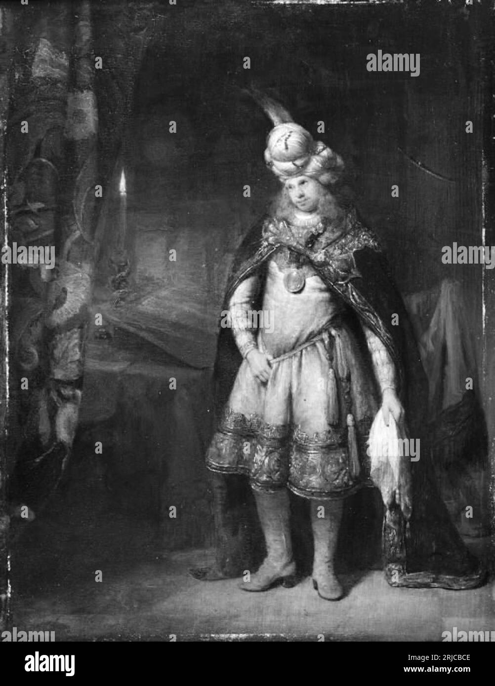 Joseph piange nella sua camera dopo aver visto suo fratello Benjamin di nuovo 1685 da Arent de Gelder Foto Stock