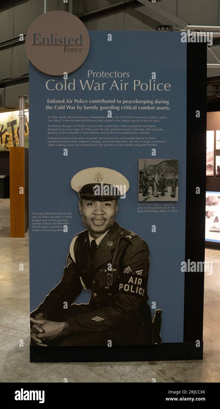 National Museum of the United States Air Force a Dayton, Ohio Foto Stock