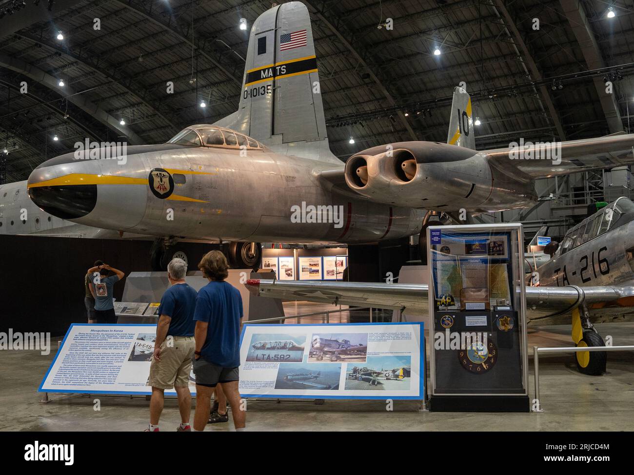 National Museum of the United States Air Force a Dayton, Ohio Foto Stock