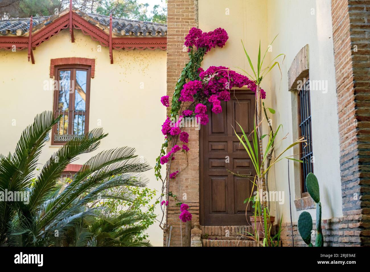 Jardín Histórico-Botánico la Concepción, Málaga, Spagna Foto Stock
