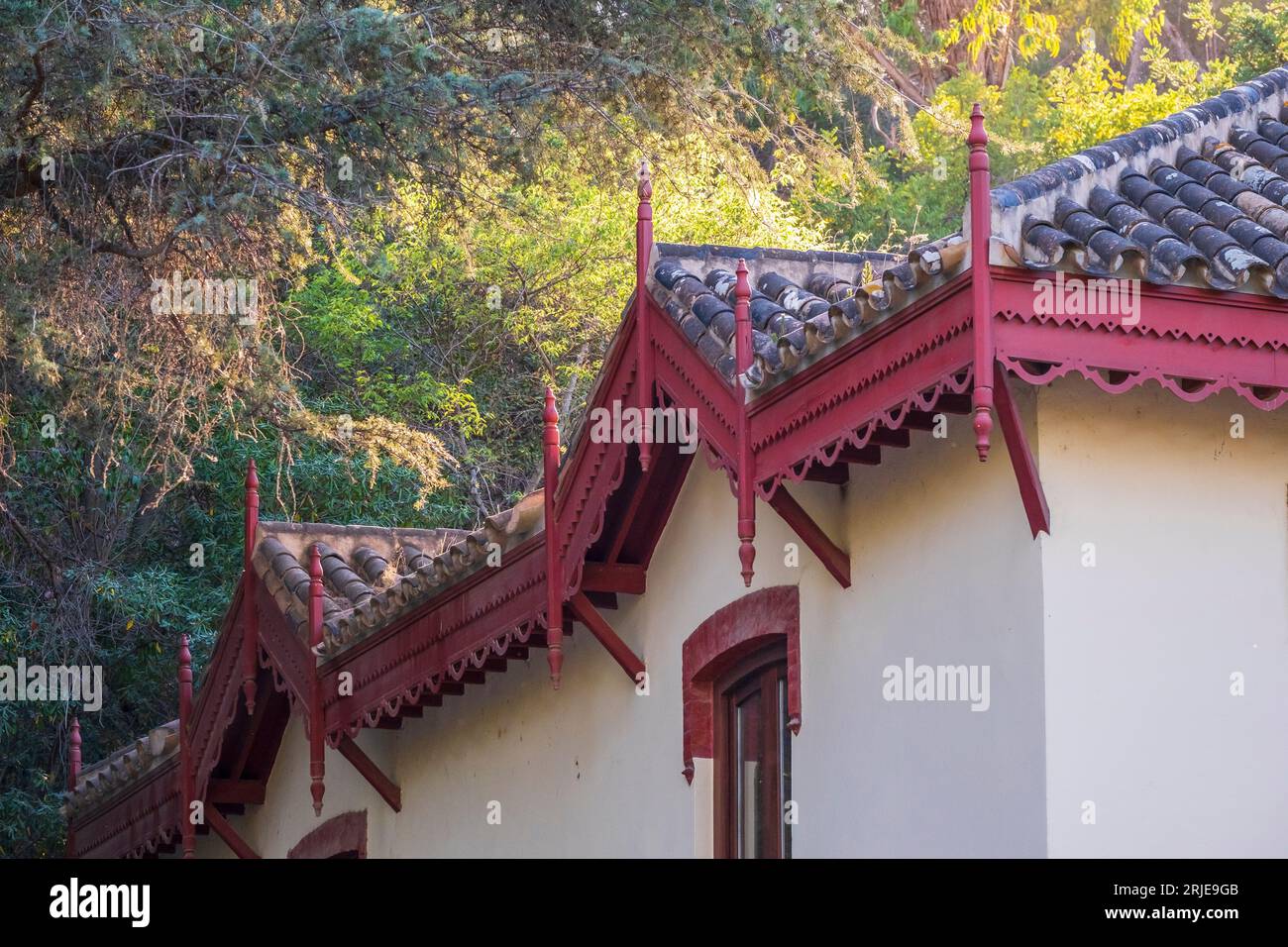 Jardín Histórico-Botánico la Concepción, Málaga, Spagna Foto Stock