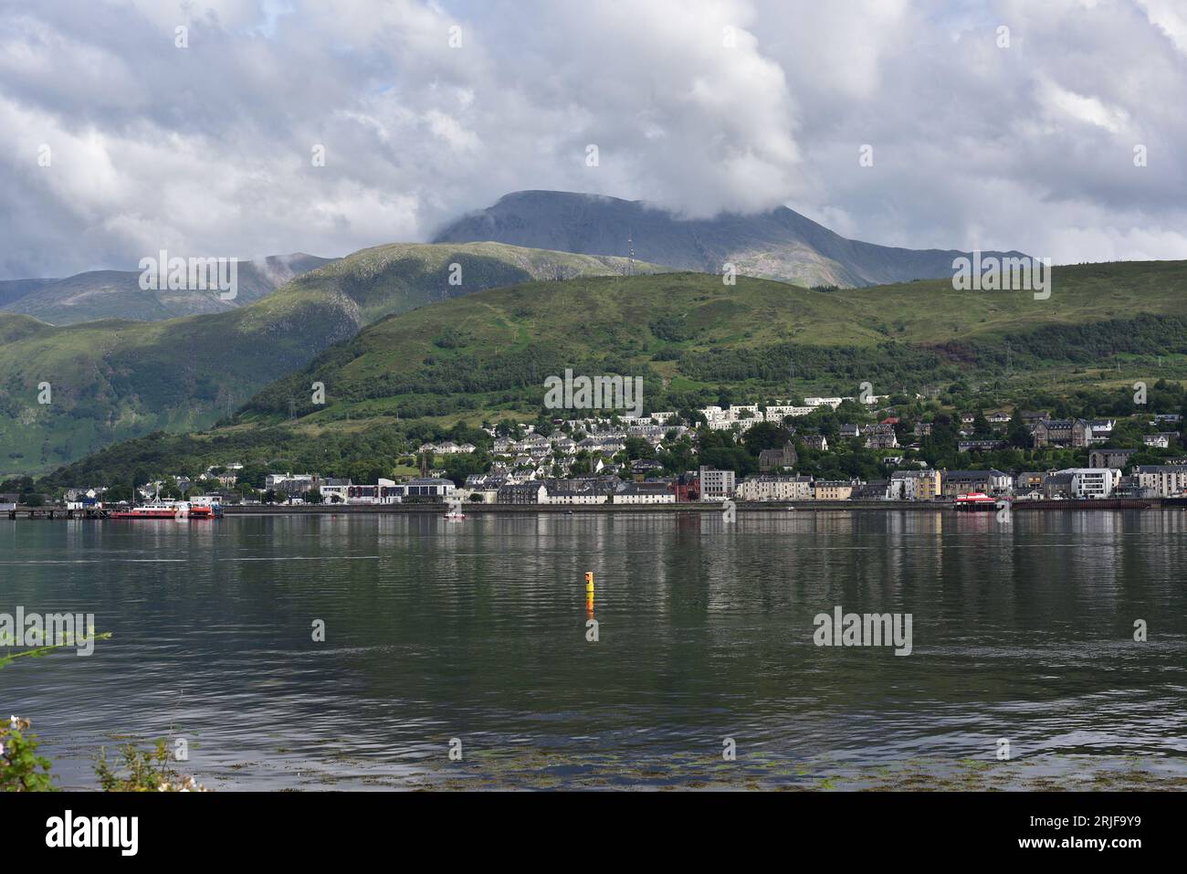 Da Loch Linnhe a Fort Willaim Foto Stock