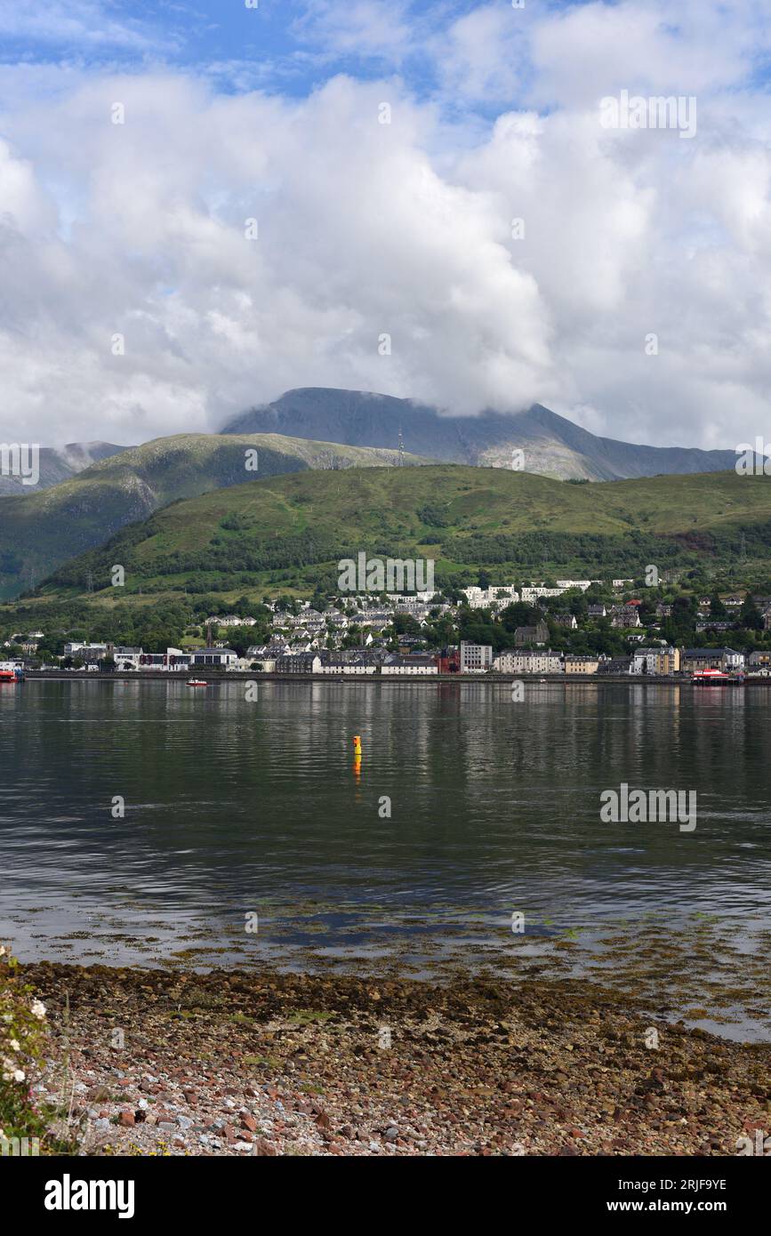 Da Loch Linnhe a Fort Willaim Foto Stock