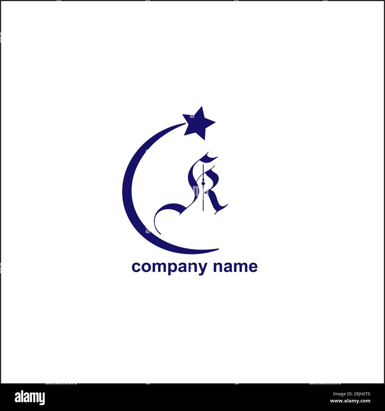Logo Letter design Vector Illustrazione Vettoriale