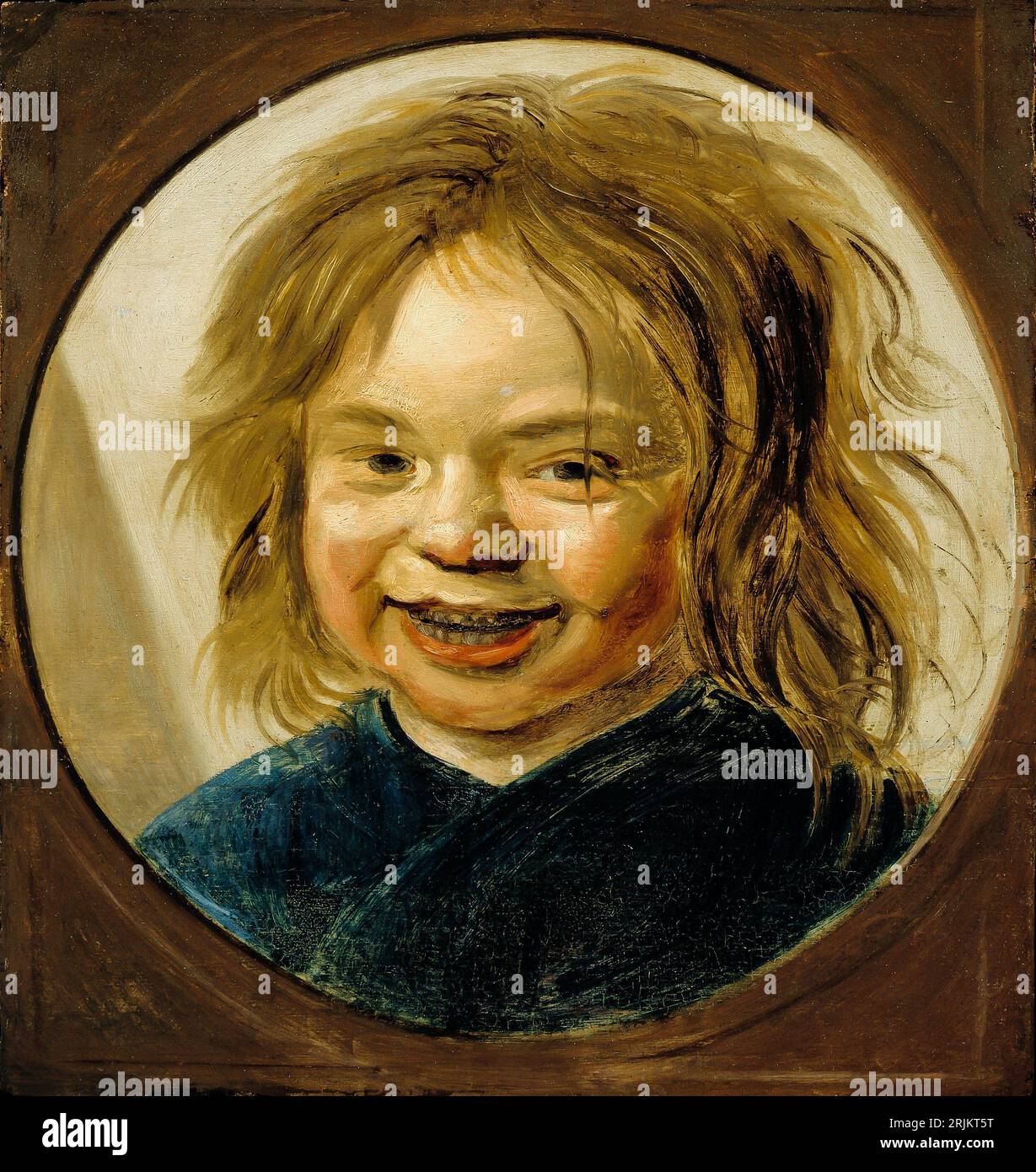 Laughing Boy, XVII secolo. Frans Hals, Dutch, CA. tra 1582 e 1583-1666. Frans Hals è probabilmente uno dei più rinomati pittori olandesi del Foto Stock