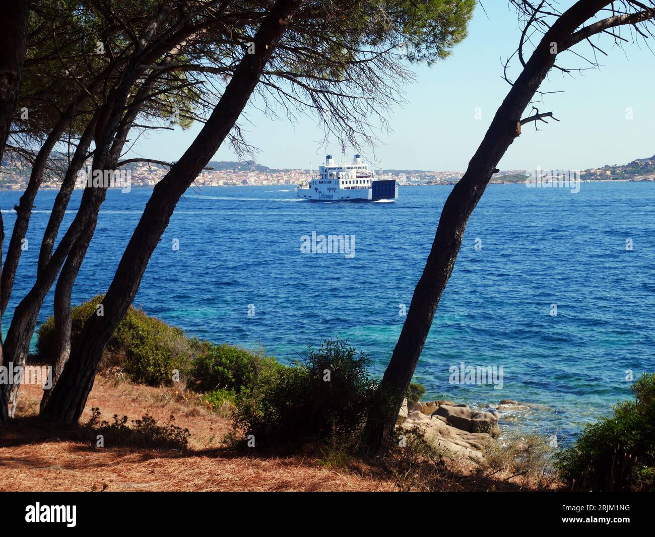 Palau, Sardegna, Italia. Residence Porto Faro Foto Stock