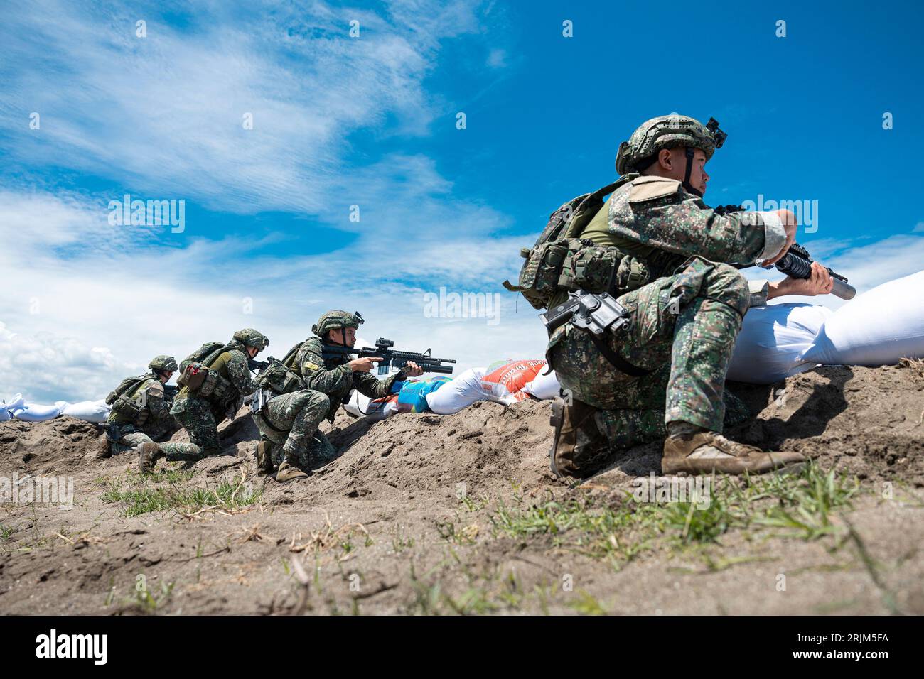 In this photo released by Australian Department of Defense via