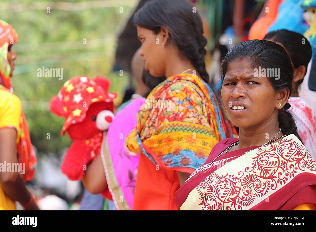 Popolo dell'India Foto Stock