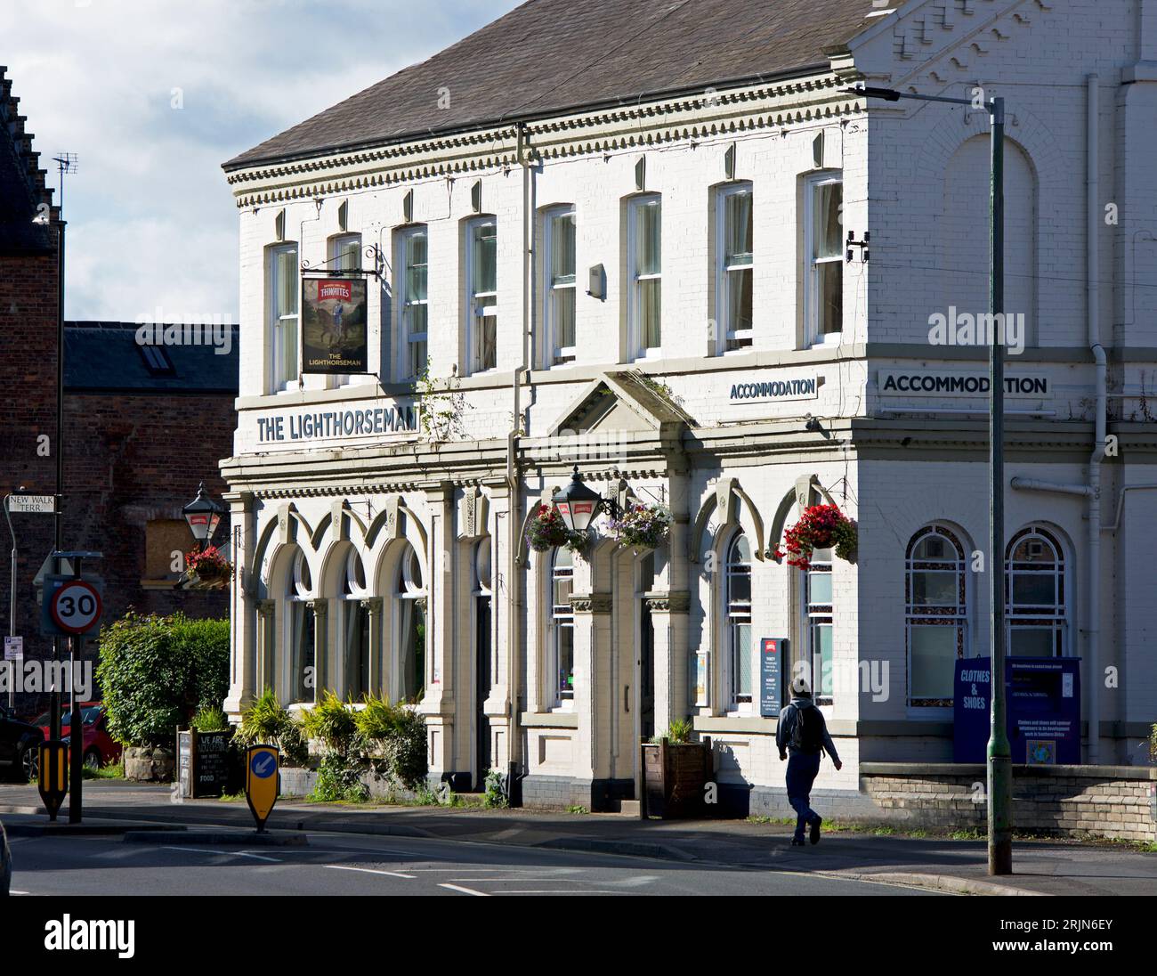 Pub Lighthorseman su Fulford Road, York, North Yorkshire, Inghilterra Regno Unito Foto Stock